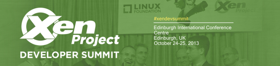 Xen Project Developer Summit 2013 Videos and Presentations